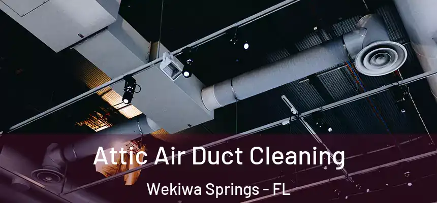 Attic Air Duct Cleaning Wekiwa Springs - FL