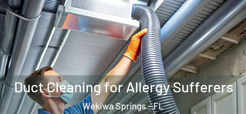 Duct Cleaning for Allergy Sufferers Wekiwa Springs - FL