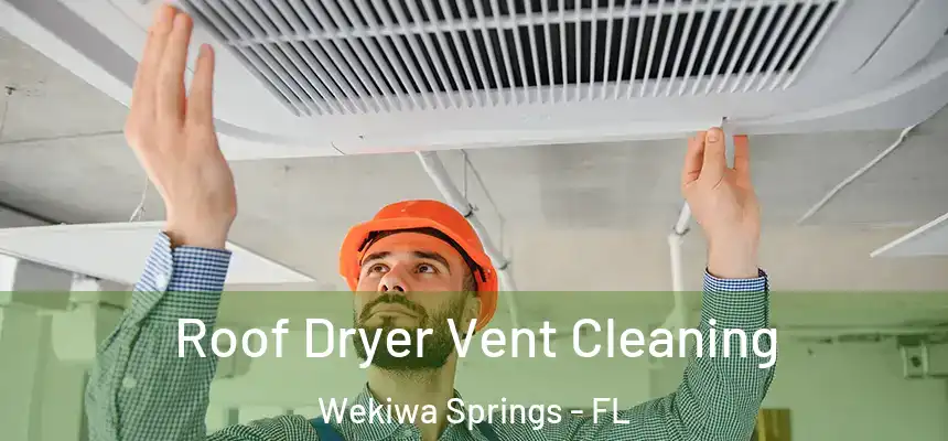 Roof Dryer Vent Cleaning Wekiwa Springs - FL