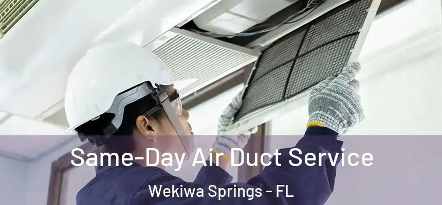  Same-Day Air Duct Service Wekiwa Springs - FL