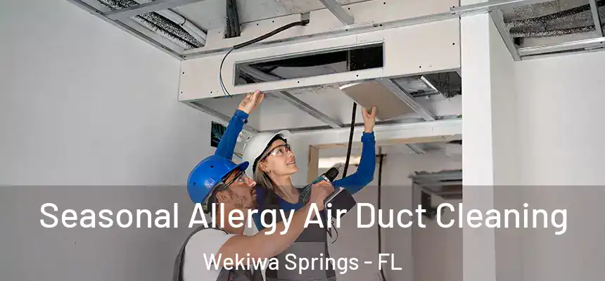 Seasonal Allergy Air Duct Cleaning Wekiwa Springs - FL