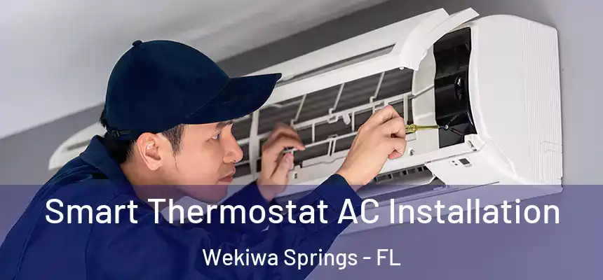  Smart Thermostat AC Installation Wekiwa Springs - FL
